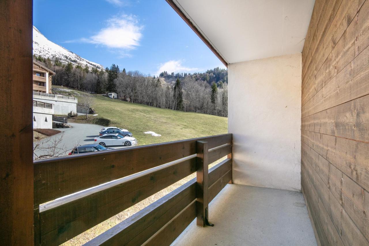 Le Cerf Des Alpages - Appt Cosy Pour 2 Apartment La Giettaz Exterior photo