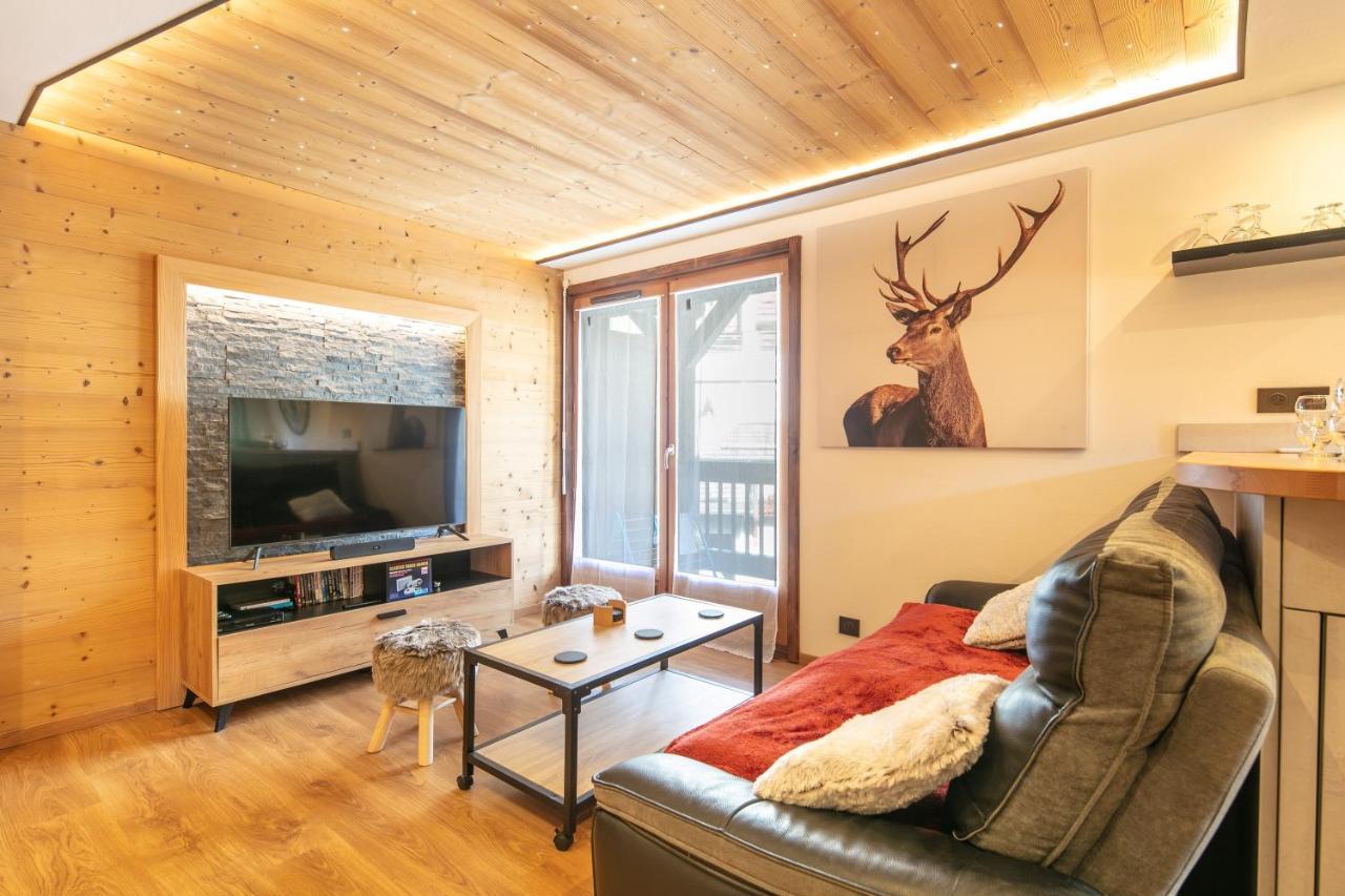 Le Cerf Des Alpages - Appt Cosy Pour 2 Apartment La Giettaz Exterior photo